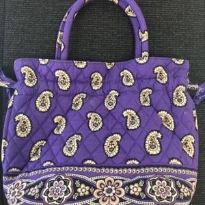 Like New Vera Bradley Purple Paisley